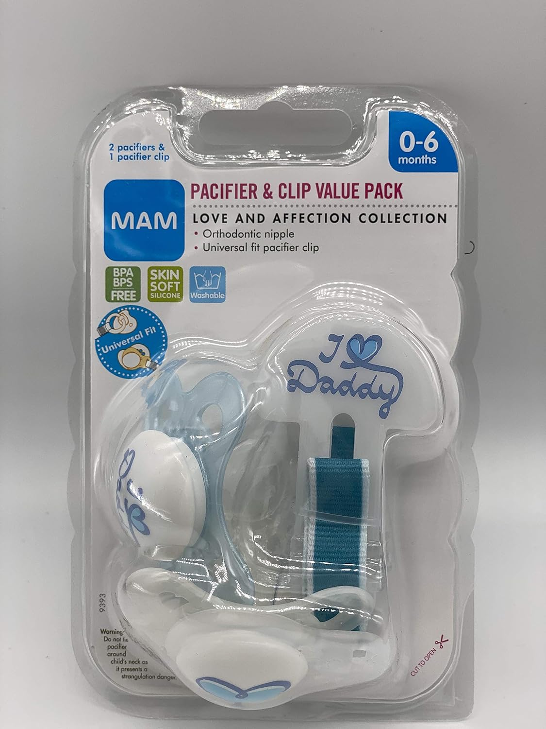 cutting mam pacifier