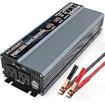 Amazon.com: 1000W Pure Sine Wave Power Inverter 12V DC to AC 110V 