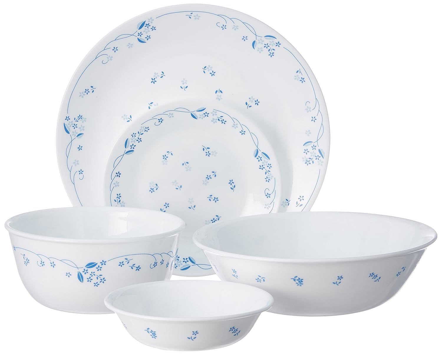 provincial blue corelle dinnerware