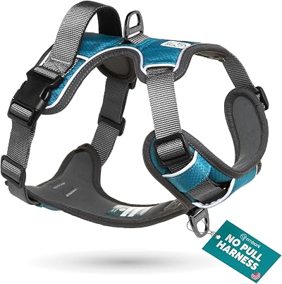 Embark Pets Urban Dog Harness No Pull Front Back Leash Clips Adjustable