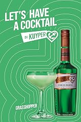De Kuyper Creme de Menthe Liqueur 50cl Green Mint Liquor view 2