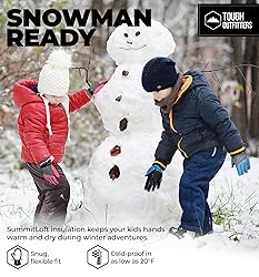 Tough Outdoors Kids Snow Gloves - Insulated