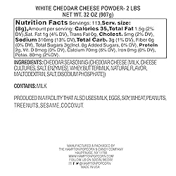 White Cheddar Cheese Powder, 2 Pound Resealable