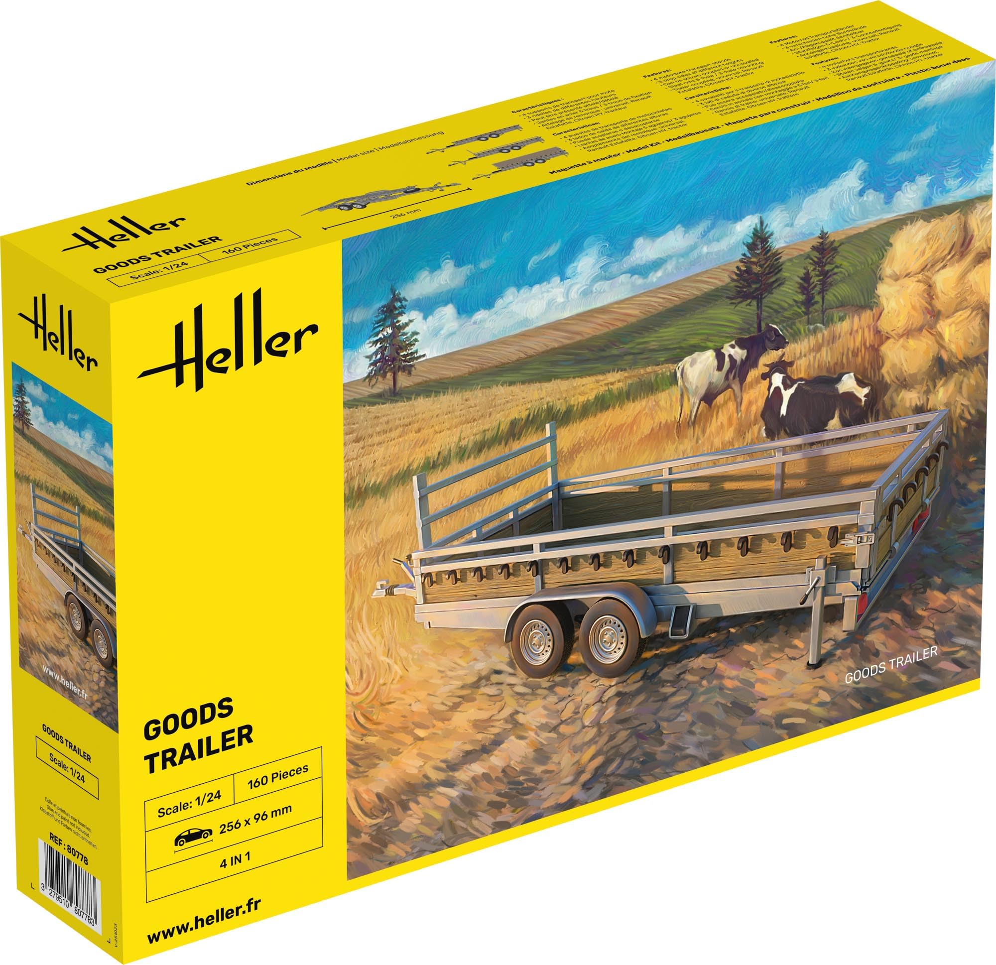 Heller 1:24 - Goods Trailer