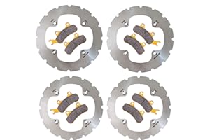 Traild Can Am Maverick X3 Ridge Rider Rotor and Pad Kit Full Vehicle Set 2017, 2018, 2019, 2020, 2021, 2022, 2023, 2024 (Ceramic Pad & Rotor Set)