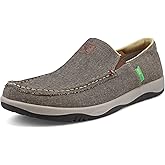 Twisted X Men's Slip-On, Moc Toe, Eco Dust, 11.5 W