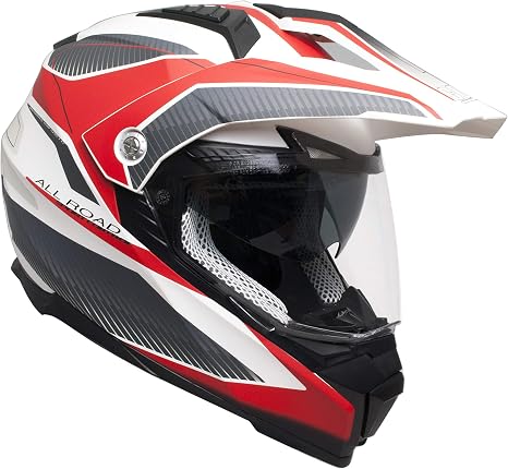 taknet.ir CGM Casco integrale cross con visiera 606G FORWARD Titanium opaco  M Abbigliamento protettivo Moto, accessori e componenti