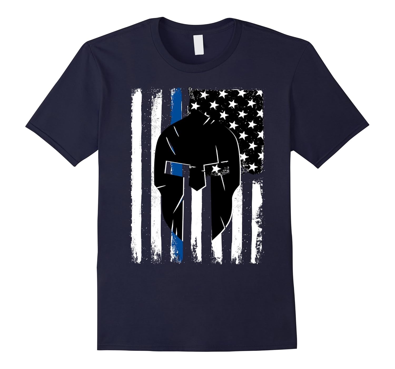 Mens THIN BLUE LINE | Defender Series - Spartan Warrior-Rose