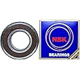 NSK 6207DDU 6207-2RS 35X72X17MM Double Rubber Seal Bearings Made in Japan Deep Groove Ball Bearings