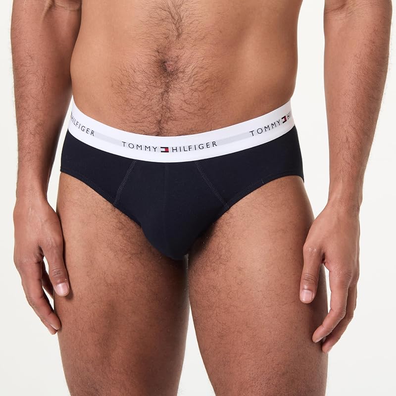 DTM Um0um03471 - Calzoncillos para Hombre (3 Unidades), Multi (Rojo primario/Blanco/Cielo del Desierto), XS