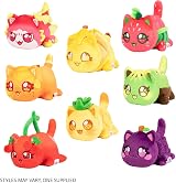 Aphmau MeeMeows 6" Mystery Plush Fruit Collection 8 Cats Unboxing view 2