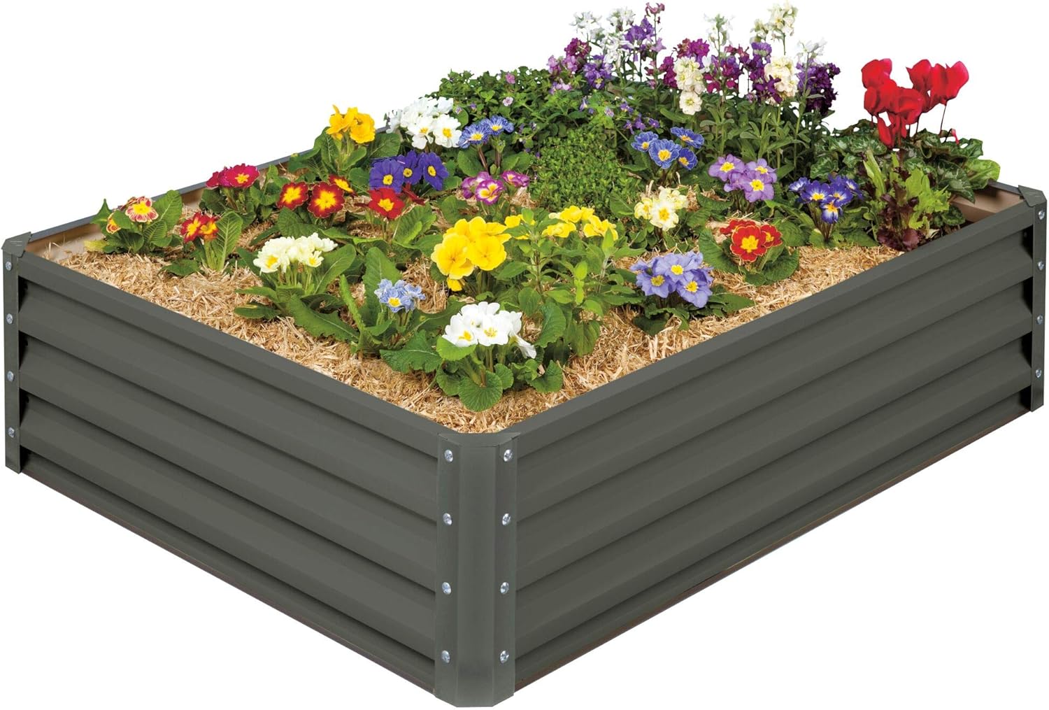 Best Raised Garden Bed, Slate Gray