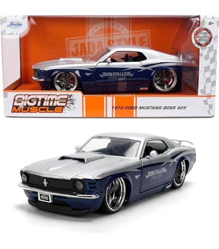 Amazon.com: Jada Toys Bigtime Muscle 1:24 2008 Ford Shelby GT