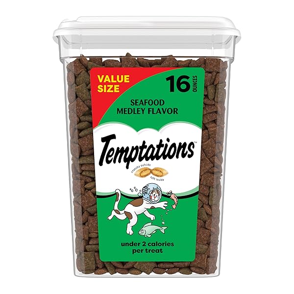 TEMPTATIONS CAT TREATS, CLASSIC CRUNCHY AND SOFT CAT...