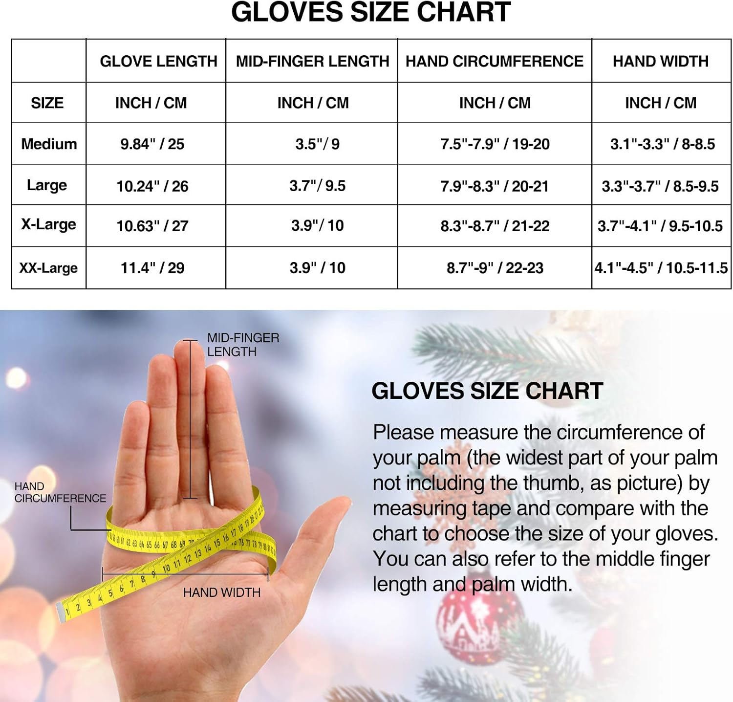 -30℉ Waterproof Winter Gloves for Men Women 10 Touch Screen Finger for Ski Snow: Clothing