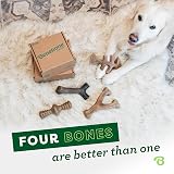 Benebone Four Pack Small Dog Chews Wishbone Fishbone Zaggler Maple Stick view 5