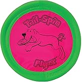 Booda 3 Pack of Tail-Spin Flyer Dog Toys, 10-Inch