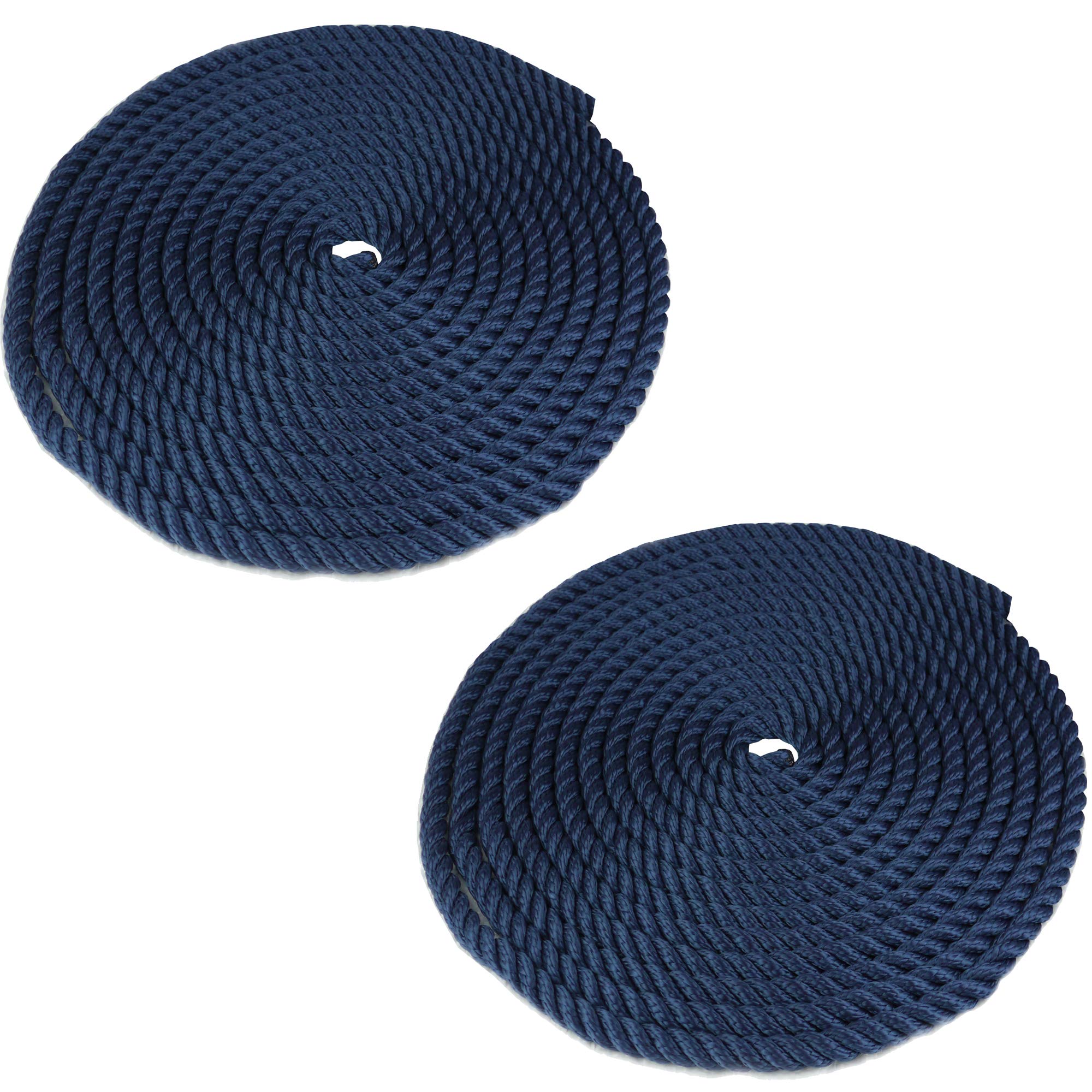 Savage Island 2 x 12mm Docking Boat Yacht Lines Mooring Sailing Rope - Heatsealed Both Ends