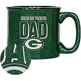 Rico Industries NFL Football Dad 12oz Laser Engraved Campfire Mug