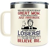 UMACVN Gifts for Mom from Daughter Son - Mothers Day Gifts for Mom Wife - Birthday, Valentines, Mother's Day, Christmas Gift Ideas for Moms - Gift for Mama, Moms, Mother from Kids - 14 Oz Coffee Mug