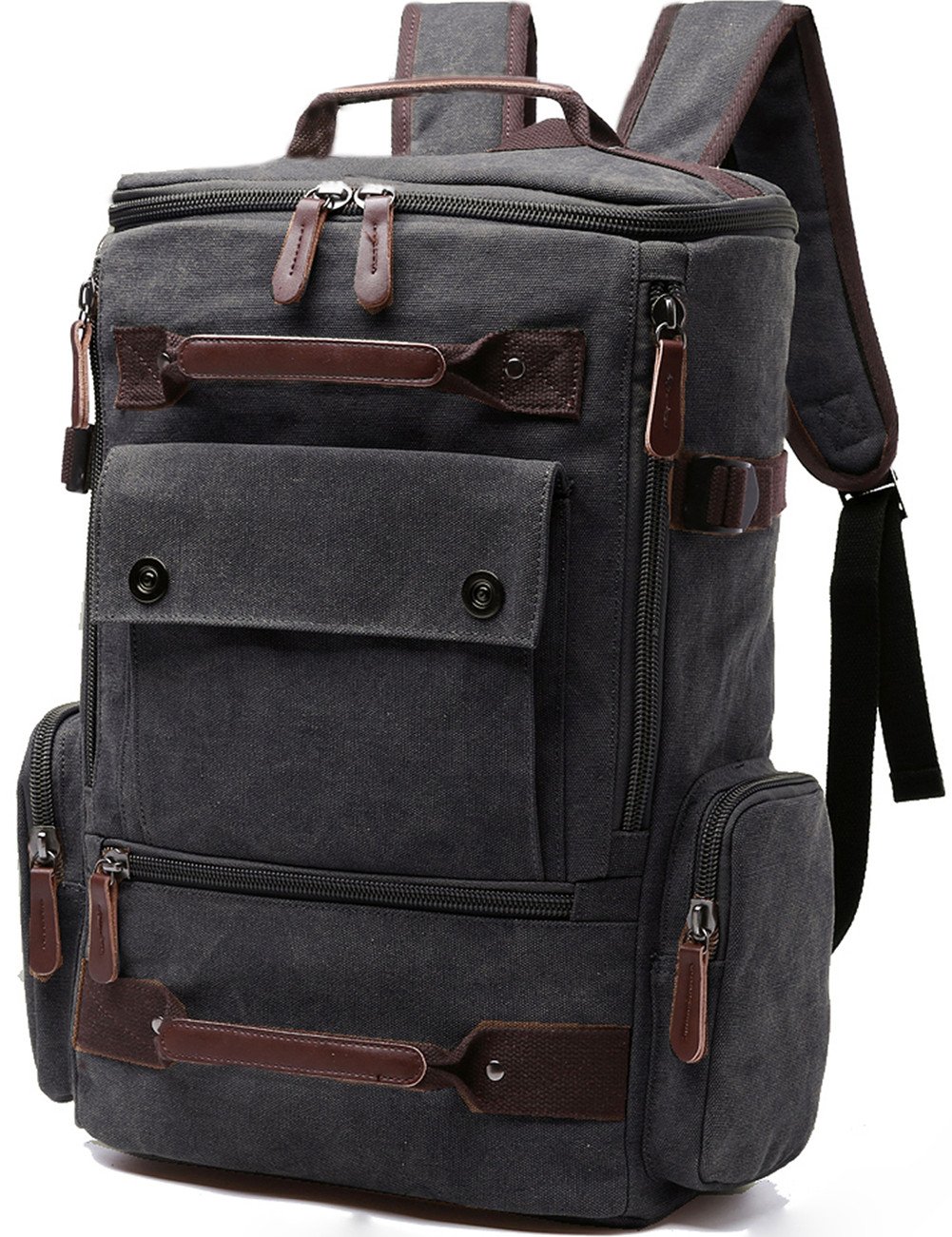 Kaukko Bags Canvas Backpack, Aidonger Vintage Canvas School Backpack