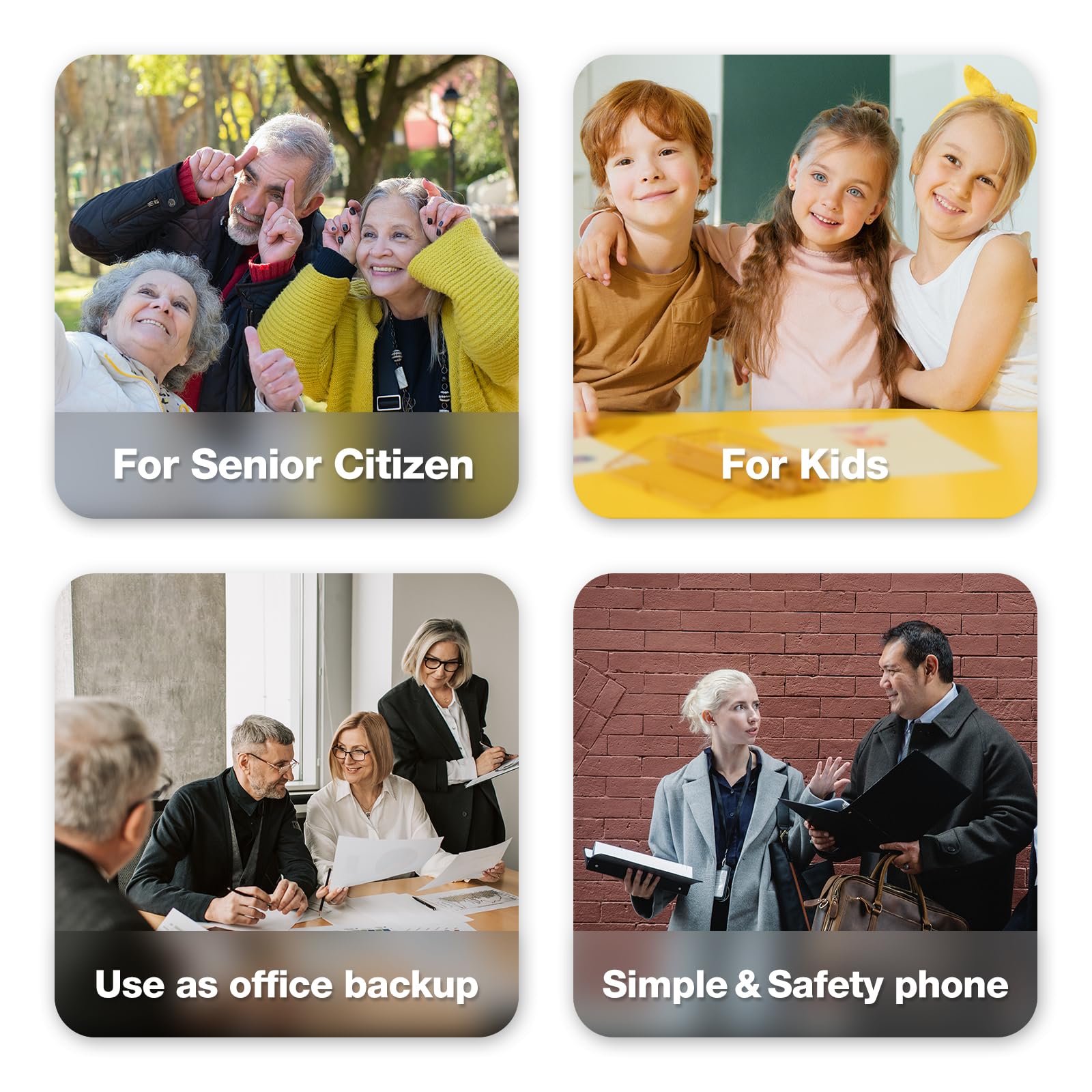 AGM M8 Rugged Flip Phone, 4G LTE Basic Cell Phone, Simple Mobile Phones, Waterproof/Drop-Proof, SOS Side Key, Speed Dial, 104dB Powerful Speaker, Large Keypad/Fonts, Dual SIM Cards, for T-Mobile ONLY