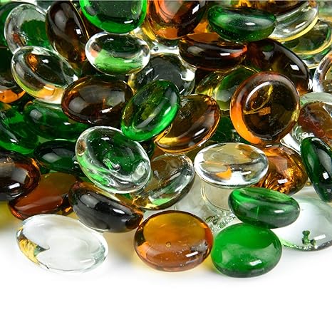  Forest Trail Blended Fire Glass Beads For