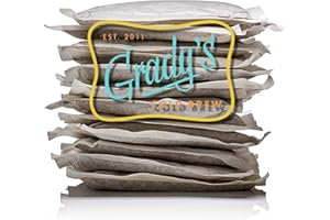 GRADY'S COLD BREW GRADY’S COLD BREW Coffee Pouches | New Orleans Style | 100% Arabica Ground Coffee & Chicory | 12 Bundles of 4 Easy-to-Brew Bean Bags (Reduced Packaging) | Makes 144 drinks