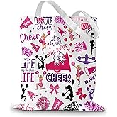 Softball Gifts Canvas Tote Bag for Women, Birthday Gift for Softball Lovers, Softballs Stuff Accessories Grocery Bags