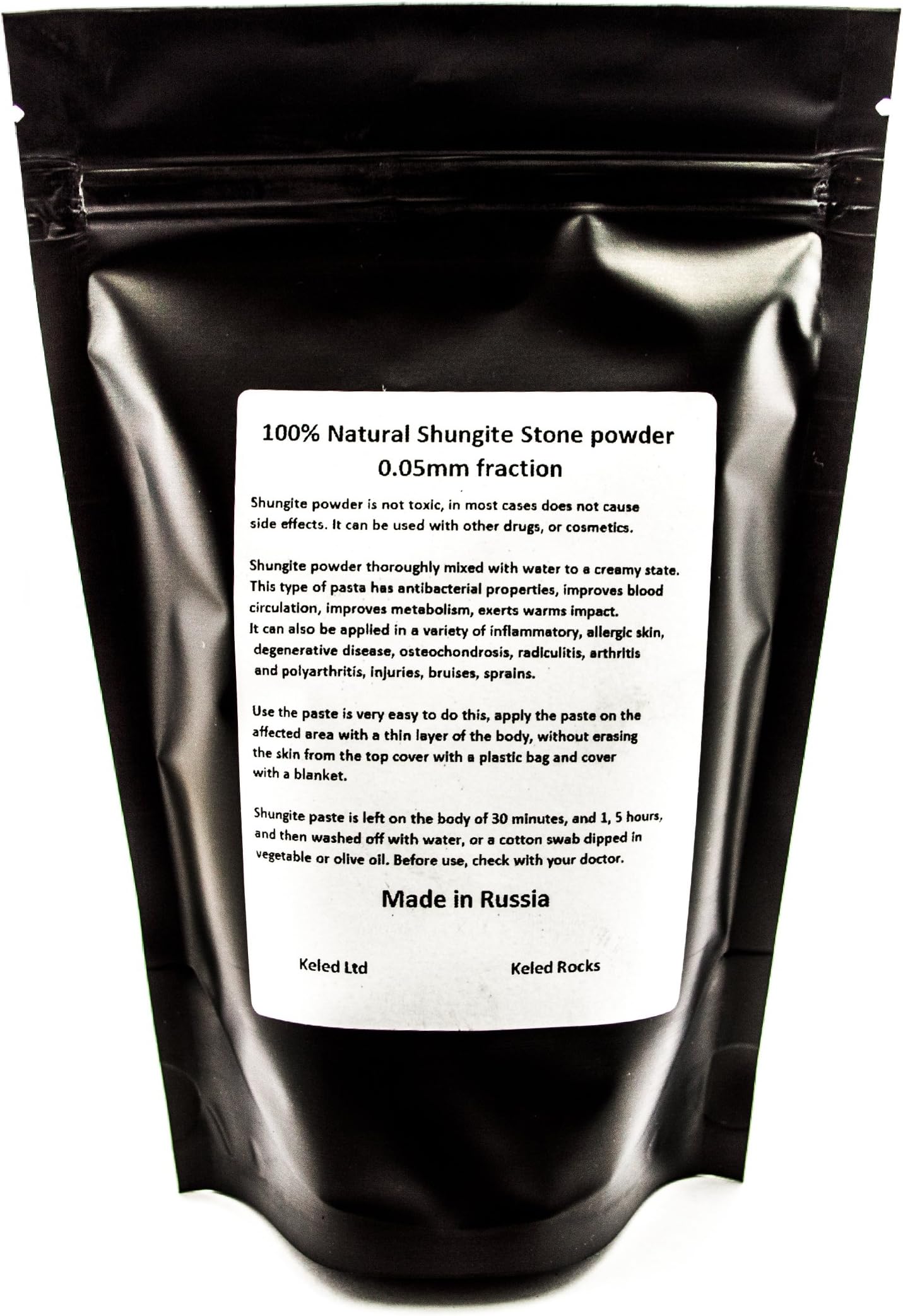 Keled Rocks Shungite Stone Powder 460g 1 lb