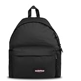 Eastpak Padded Pak'r 24L Commuter Travel Backpack, Black | Front Zipper Pocket, Water-Resistant, Lightweight, Durable &amp; Adjustable Straps