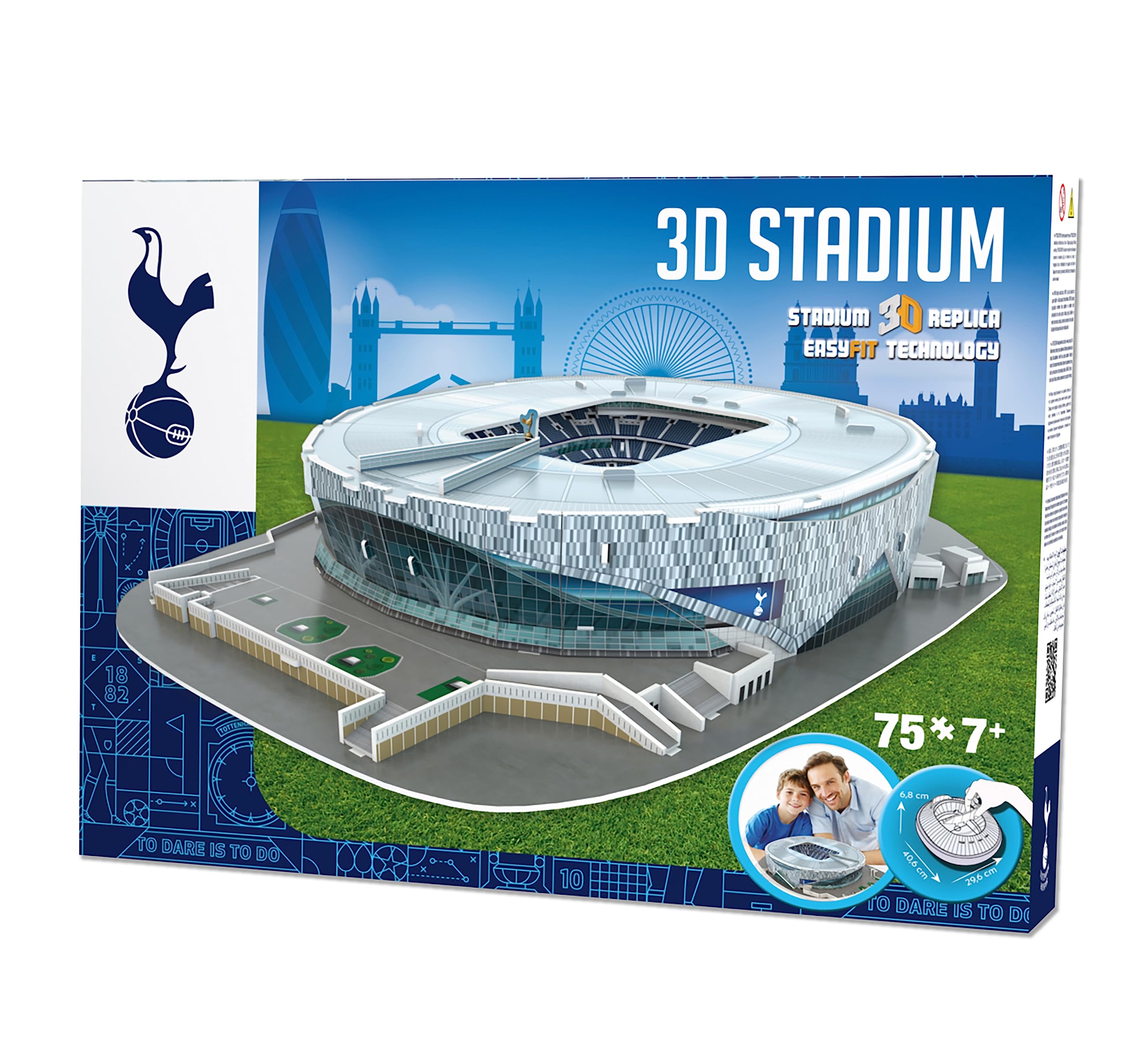 Paul Lamond Games 3905 FC Tottenham Hotspur Stadium 3D Jigsaw Puzzle
