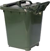 All-Green Kerbside Compost Caddy 23L with Locking Lid Green view 4