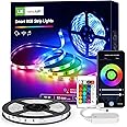 LE Smart LED Strip Lights, Music Sync Color Changing LED Tape Light, 16 Million Colors LED Lights for Bedroom, Home, Kitchen, TV, Party and Festivals