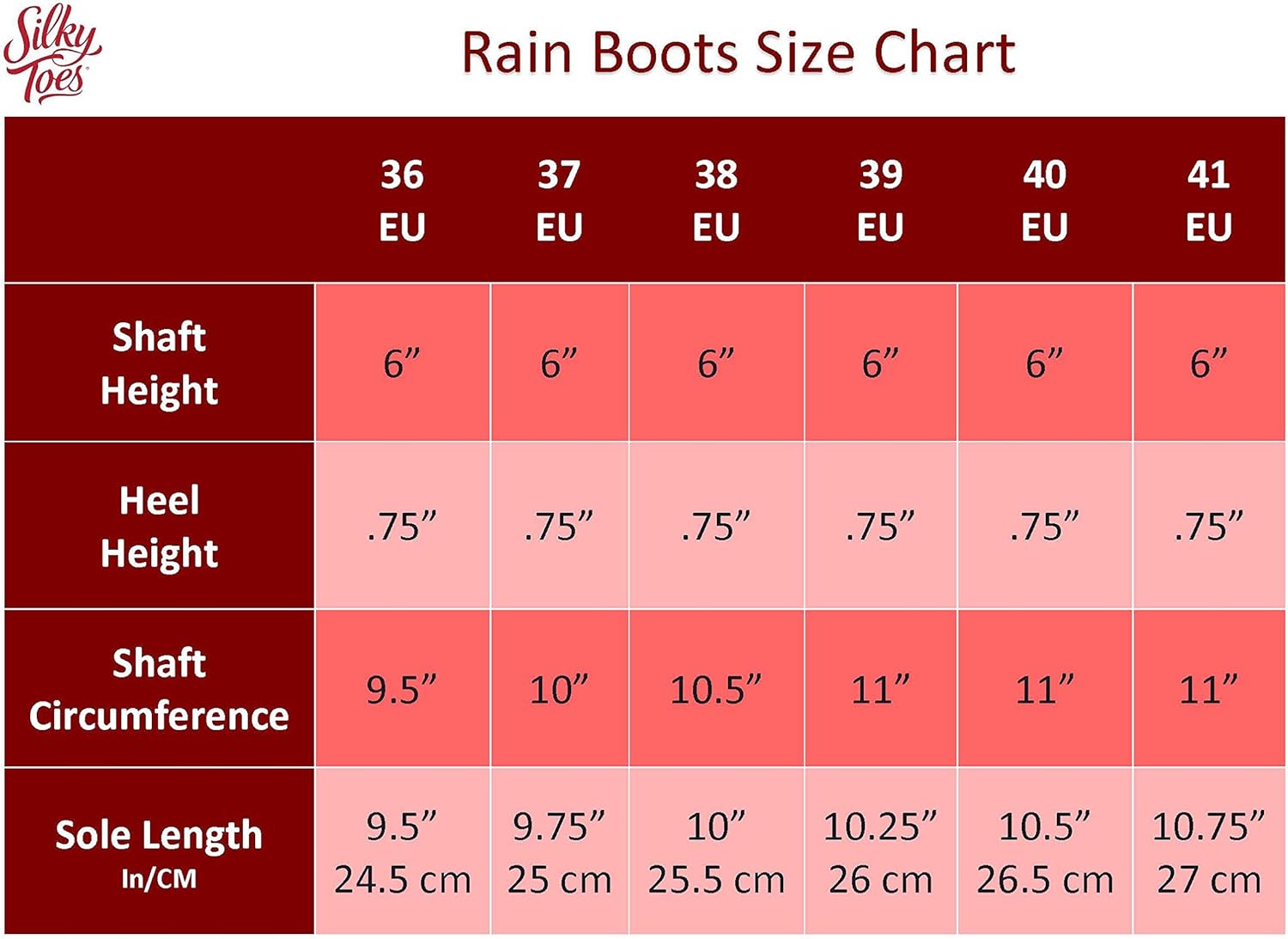 silky toes rain boots