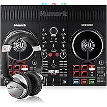 Amazon.com: Numark Party Mix Live + HF125 - DJ Controller/Adults 