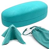 MyEyeglassCase - Hard Sunglasses Case in Turquoise