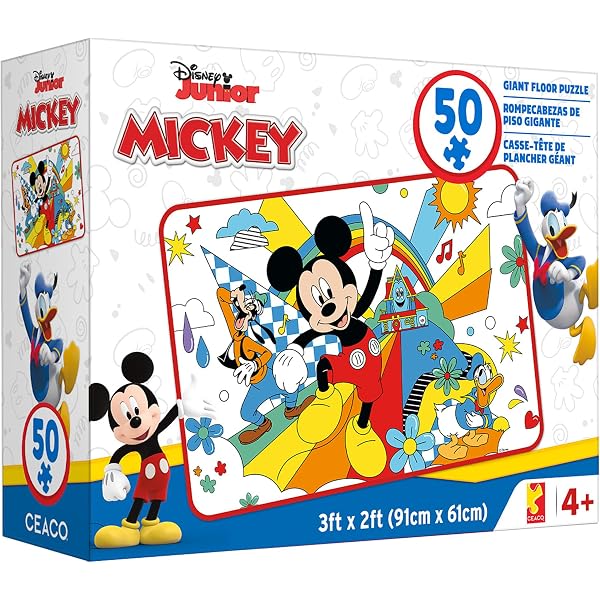 Amazon.com: Disney 66728 Mouse and Friends Puzzle Df Supermaxi