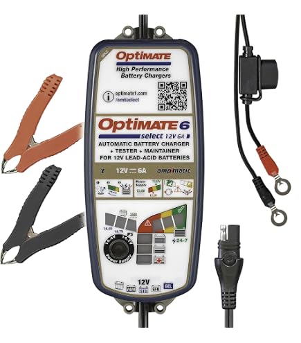 Amazon.com: Optimate 6 AmpMatic - 12V 6A, High Performance