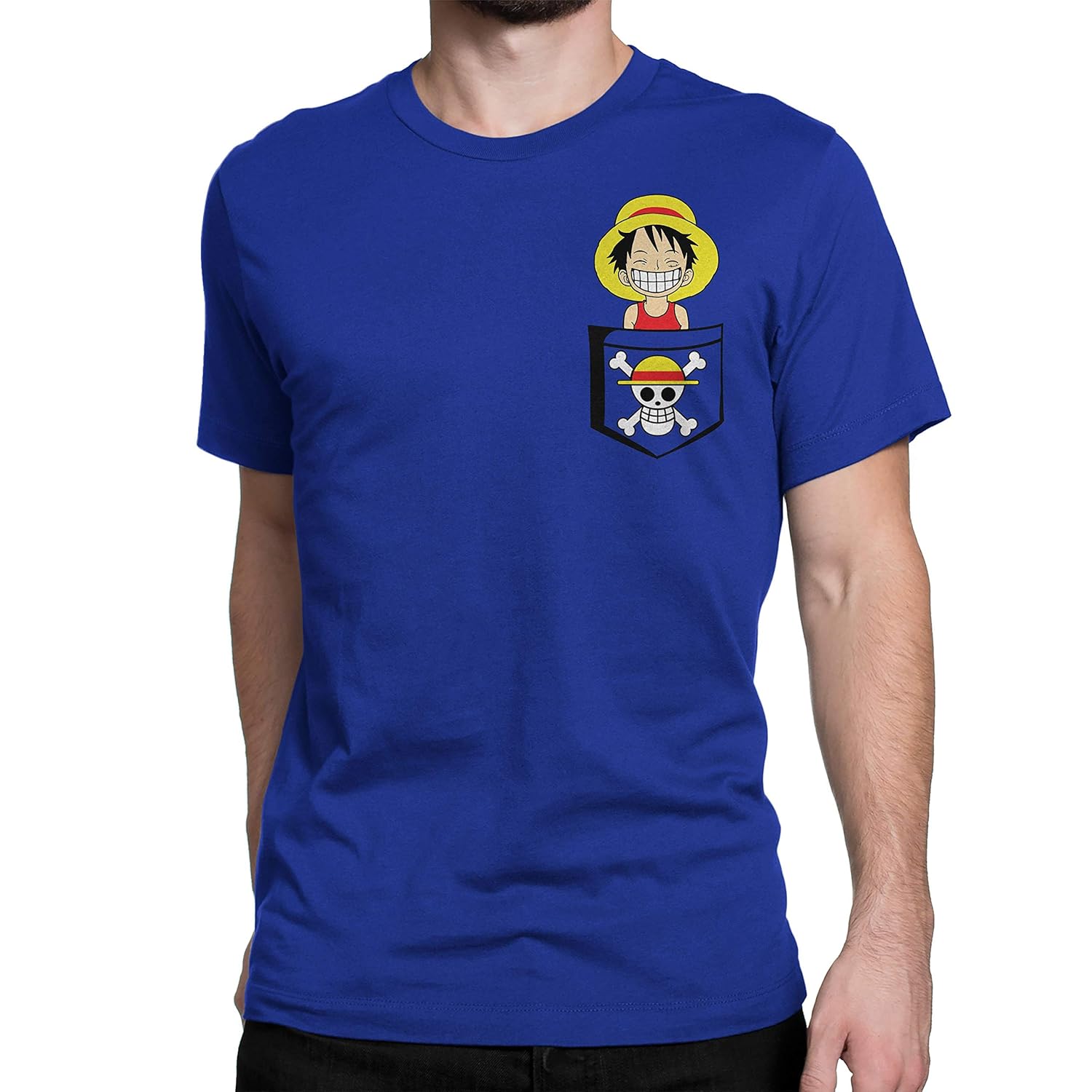graphic tees royal blue
