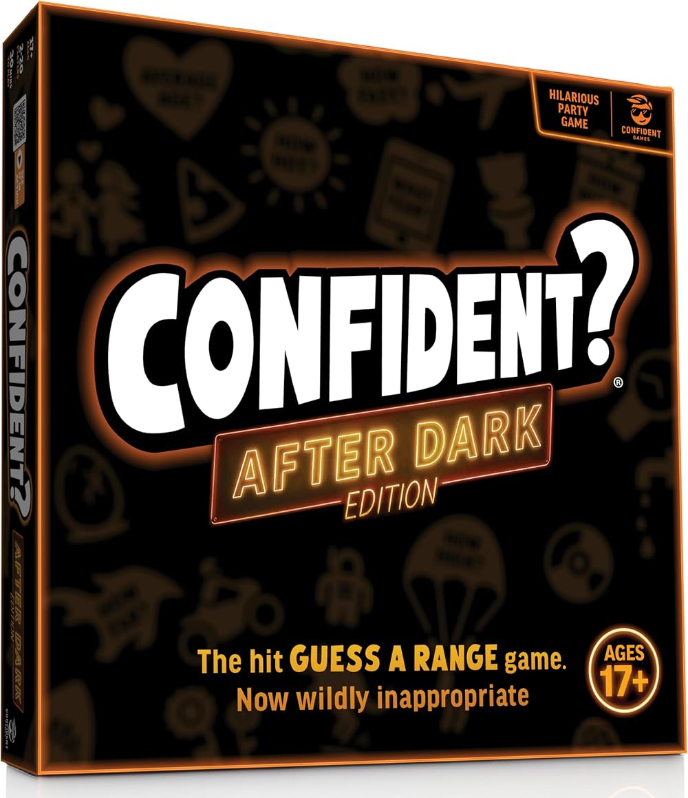 Confident? After Dark Party Game 17+ | 2-30 Players | Award-Winning Trivia