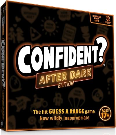 Confident? After Dark Party Game 17+ | 2-30 Players | Award-Winning Trivia