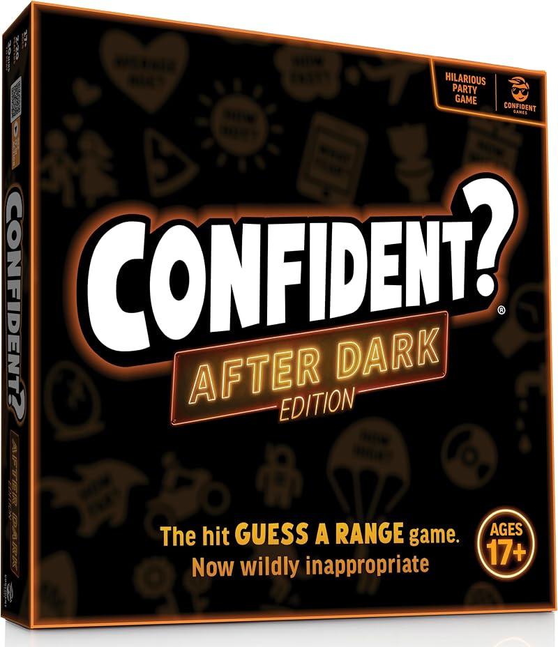Confident? After Dark Party Game 17+ | 2-30 Players | Award-Winning Trivia