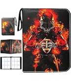 Amazon.com: Football Card Binder with Sleeves, 400 Pockets Football Card  Holder Protectors Albums, Card Storage Organizer Case Compatible with  Trading Card and Other Sports Cards : Toys & Games