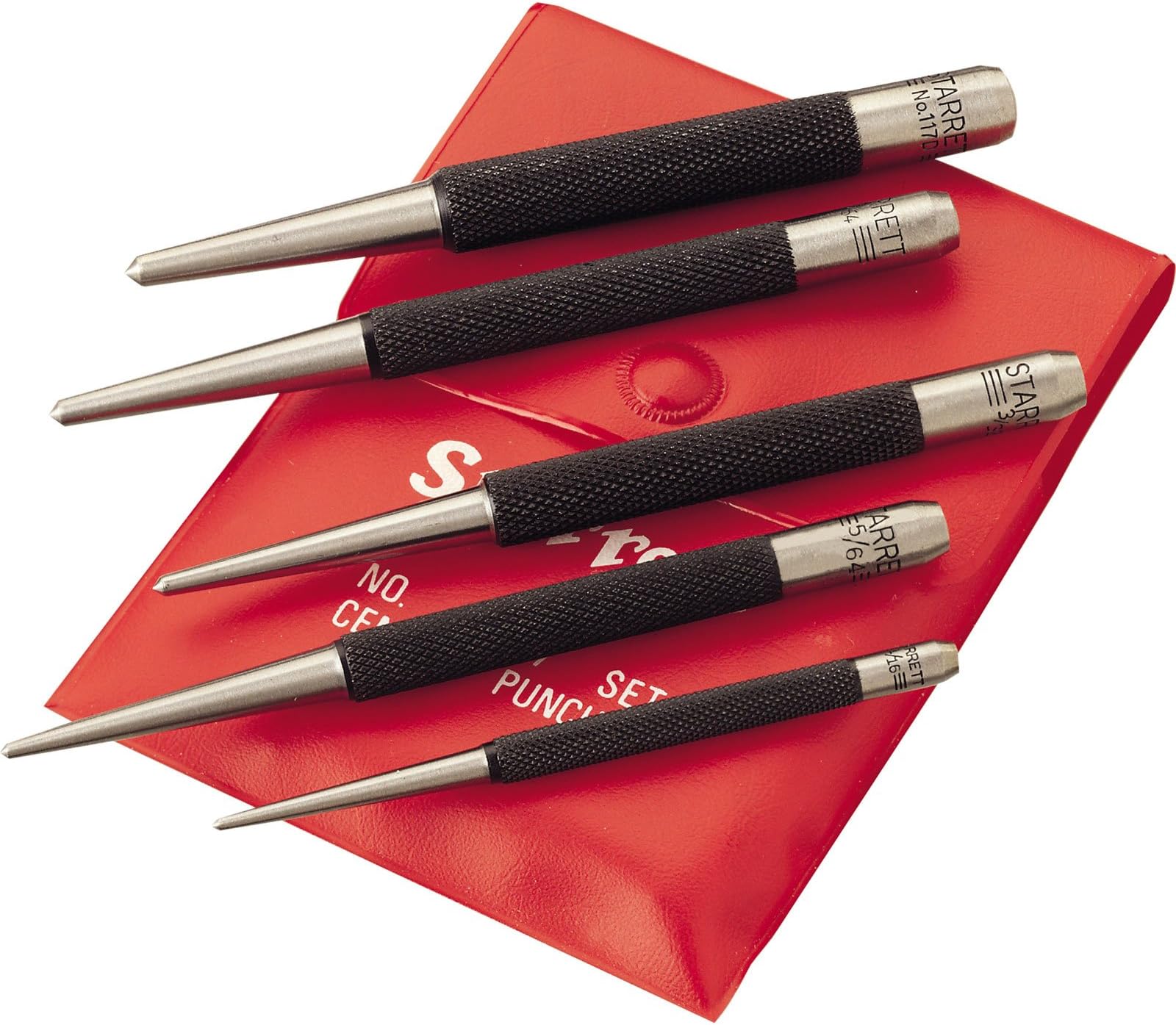 Elite Choice Starrett S117 Piece Centre Punch Set 5 Piece [Multi Set] - Min 3yr Warranty