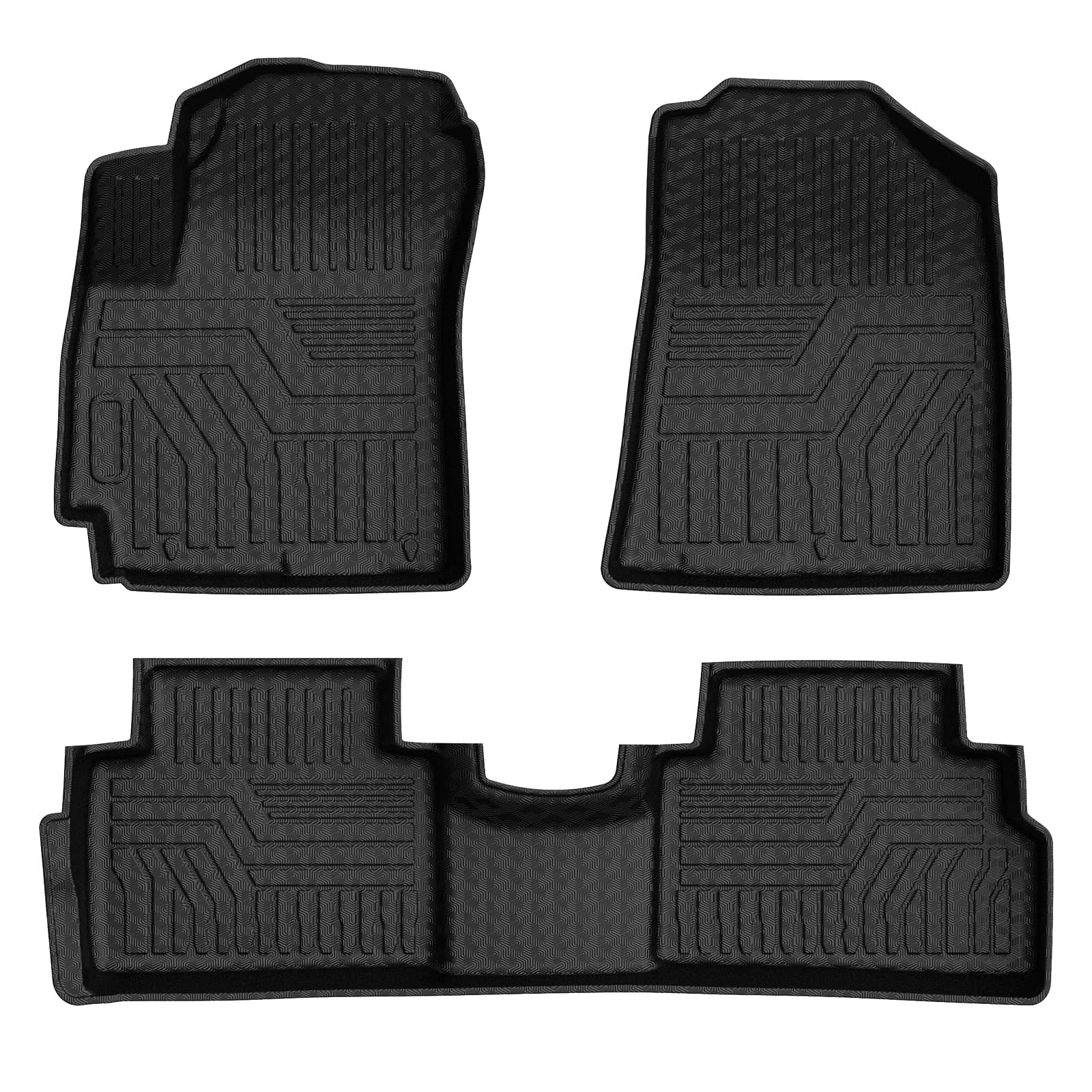 Photo 1 of **NOT IN ORIGINAL PACKAGE/SEE PICS***Mixsuper Floor Mats for Kia Soul 2020-2025 2026, Custom Fit TPE All-Weather Floor Liners, Waterproof Anti-Slip Heavy Duty Mats,