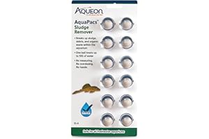 Aqueon AquaPacs Sludge Remover 12 Pack, 10 Gallon