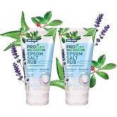 PROcure Epsom Salt Rub Gel, 2-Pack - Aloe Vera &amp; Essential Oils for Aches | 2-pack Epsom salt gel with aloe vera &amp; essential oils soothes muscle aches and tension