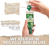 Today Eco Lint Rollers 4 Pack 95% Recycled Plastic 24 Sheets Cat Dog Hair view 2