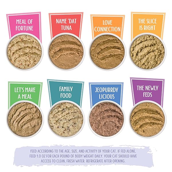 WERUVA SLIDE N’ SERVE PATÉ WET CAT FOOD, THE SHOWCASE CHOWDOWN VARIETY PACK, 2.8OZ POUCH, PACK OF 16